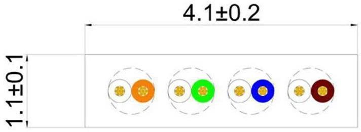 Produktbild Wirewin Netzwerkkabel (U/UTP, CAT6, 0.75 m)