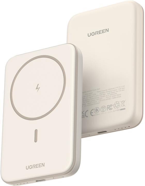 Image du produit Ugreen Magnetic Power Bank (5000 mAh, 15 W, 18.50 Wh)