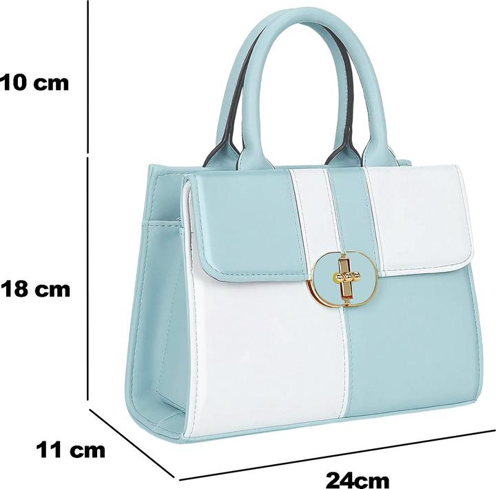 Produktbild Gallantry C-0184-LBLUEWHITE Handtasche