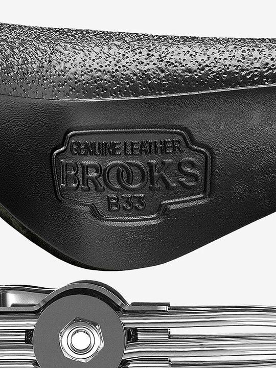 Actual product image Brooks England B33 Unique core leather saddle