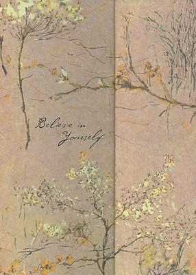 Actual product image Closed notebook - Believe in yourself (A5, Plain, Hardcover)