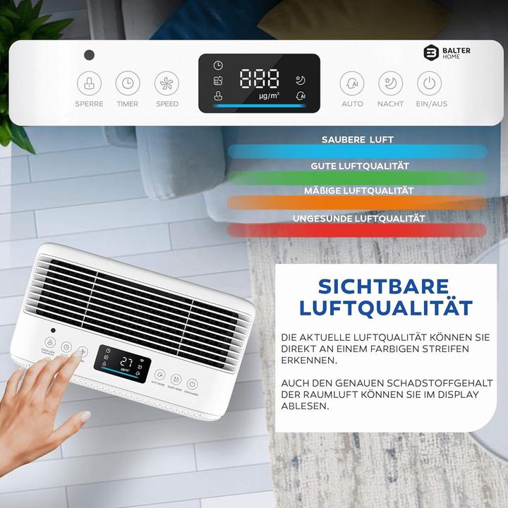 Produktbild Balter LR-02 mit HEPA H13 (60 m²)