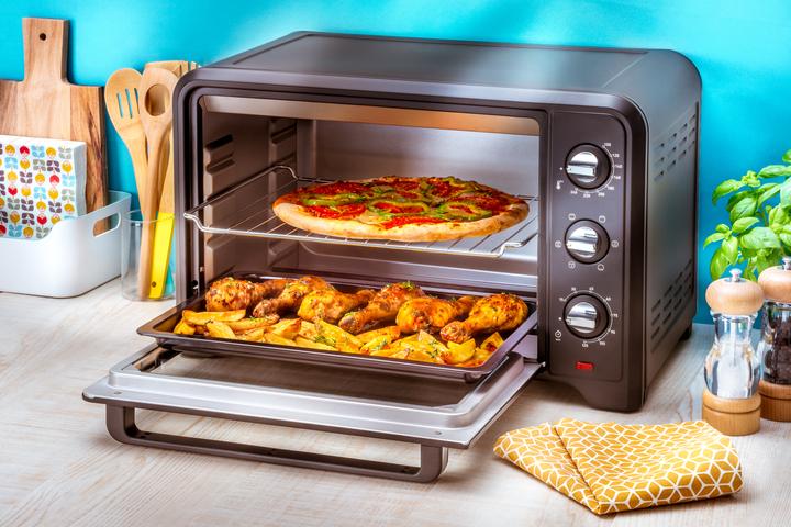 Image du produit Moulinex OX4448 Four électrique Optimo avec une capacité de 19 L, puissance 1380 W, noir 71x117x81cm