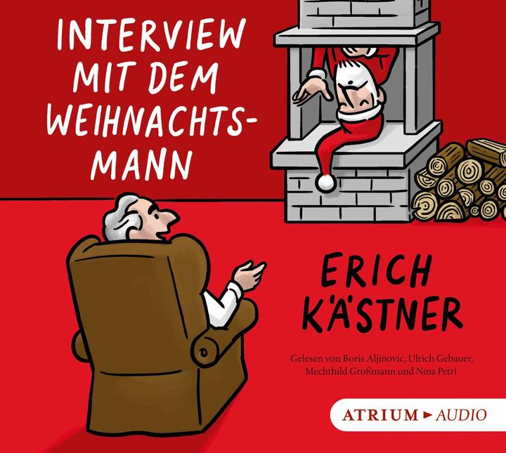 Actual product image Interview with Father Christmas CD (Erich Kästner, German)
