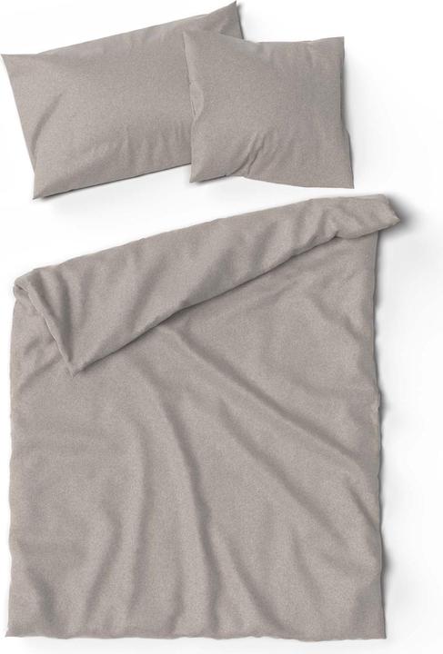 Actual product image Lotus Bettwaren Bed linen flannel uni (Duvet cover, 200 x 210 cm)