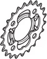 Produktbild Shimano Acera FC-M391 Kettenblatt (22)