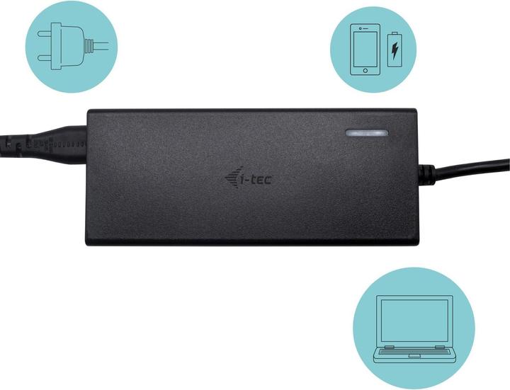 Actual product image i-tec Dual Display (USB-C, 10 Ports)