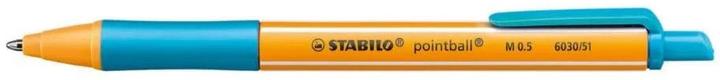 Produktbild STABILO pointball Druck-Kugelschreiber (Türkis, 1 x)