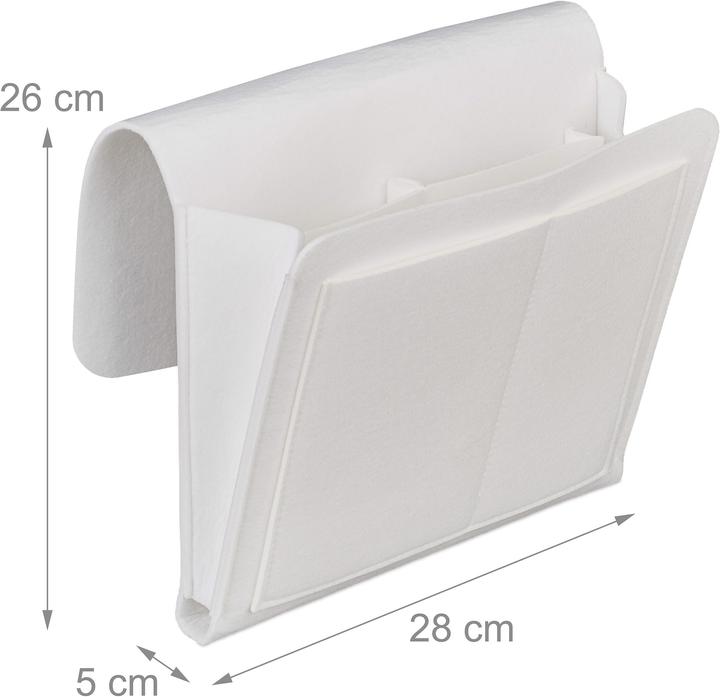 Immagine prodotto Relaxdays Borsa da-letto (1 x, 28 x 5 x 26 cm)