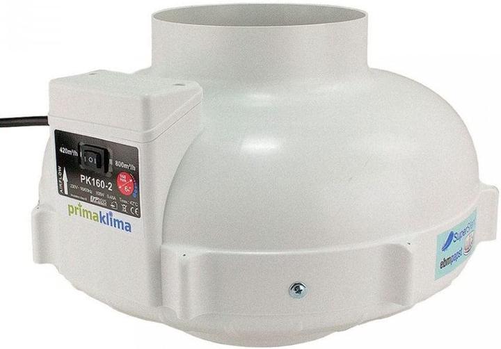 Image du produit Prima Klima Ventilateur tubulaire PK160 / 2 vitesses
