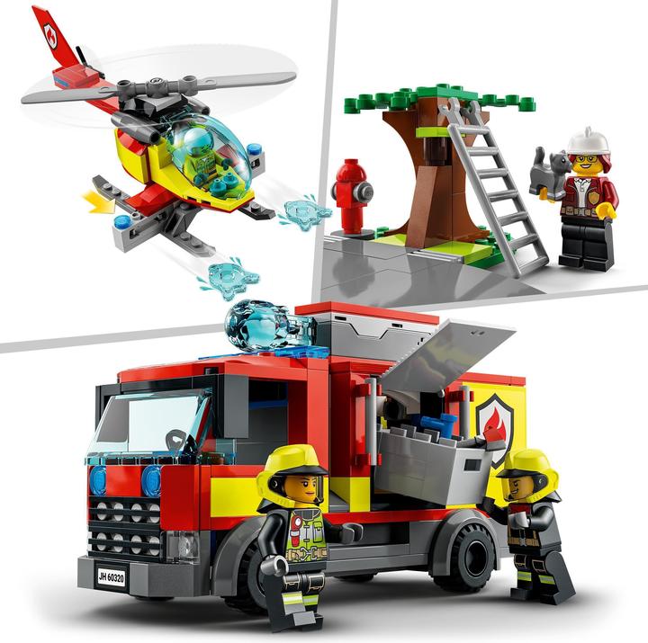 Actual product image LEGO Fire station (60320, LEGO City)