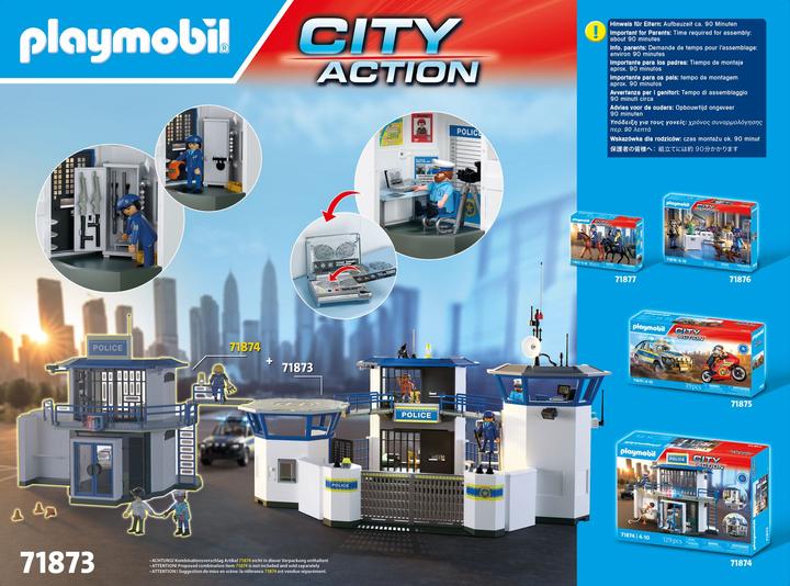 Actual product image Playmobil Polizei-Kommandozentrale (71873)