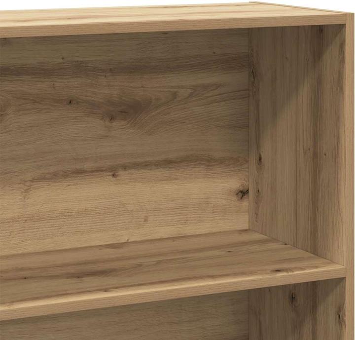 Actual product image VidaXL Bücherregal Bücherschrank Standregal Raumteiler Wandregal Artisan-Eiche (80 x 30 x 189 cm)