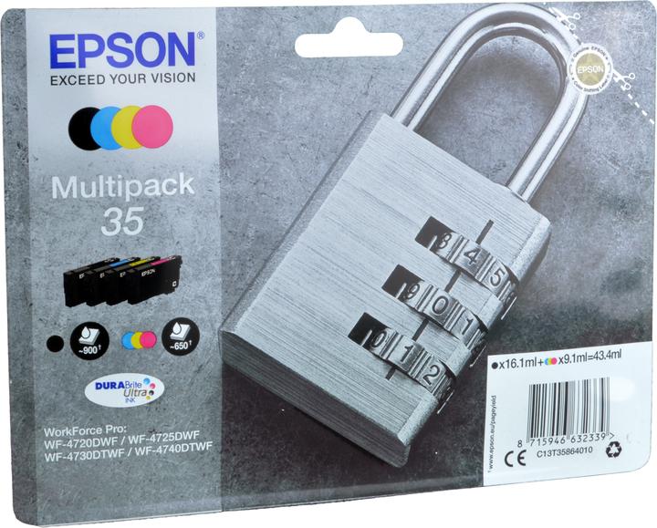 Image du produit Epson 35 DuraBrite Ultra Multipack (M, CF, C, Y)