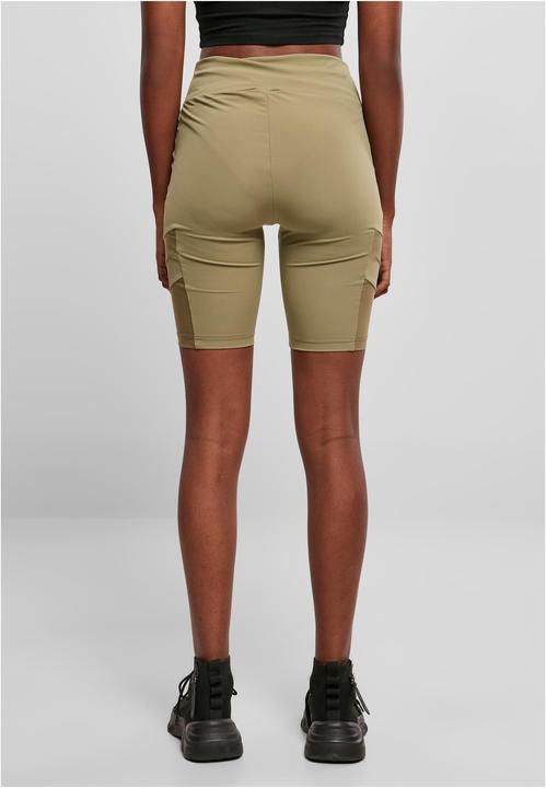 Immagine prodotto Urban Classics Pantaloncini da ciclismo a vita alta in rete da donna - 12486 (4XL)