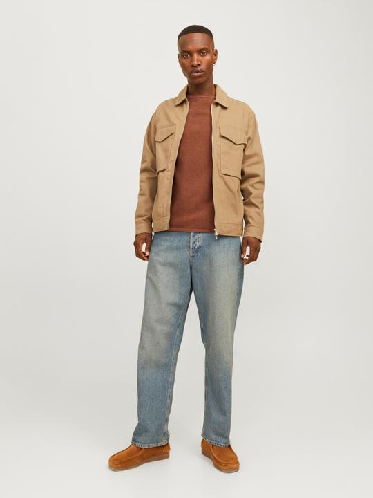 Produktbild Jack & Jones Plain Knitted pullover Strickpullover mit Rundhals (XS)