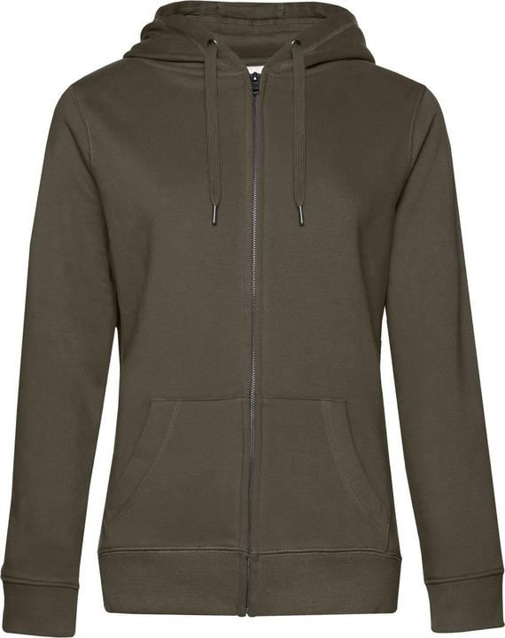 Immagine prodotto B&C Queen Felpa con Cappuccio e Zip Intera Donna (XXL)