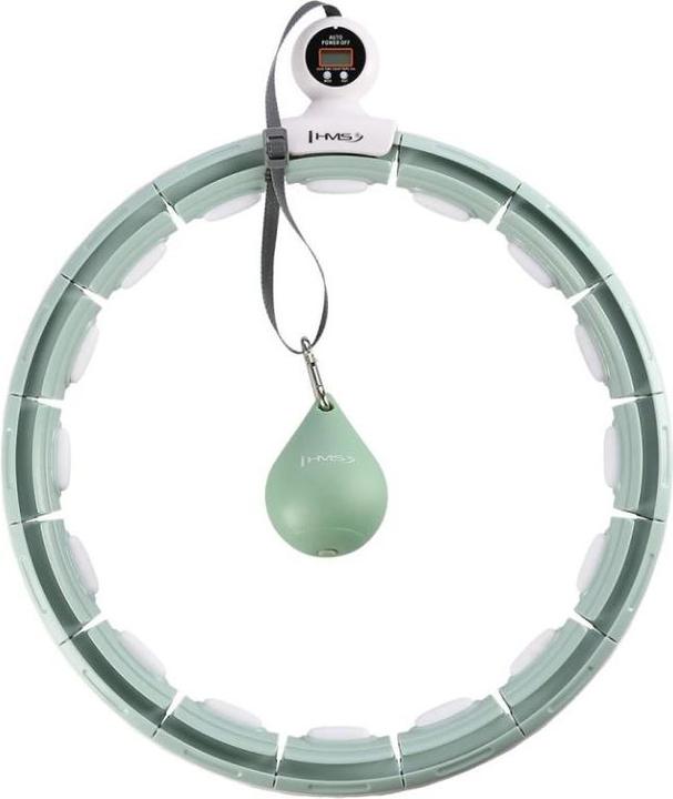 Image du produit HMS Hula Hop HHM15 avec aimant et poids vert + compteur (44 cm)