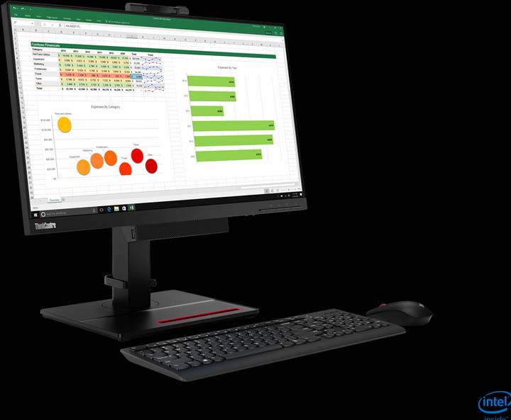 Produktbild Lenovo ThinkCentre TiO 24 IR CAM (1920 x 1080 Pixel, 23.80")
