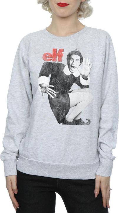 Image du produit Elf - Sweat MONO DISTRESSED POSTER - Femme (L)
