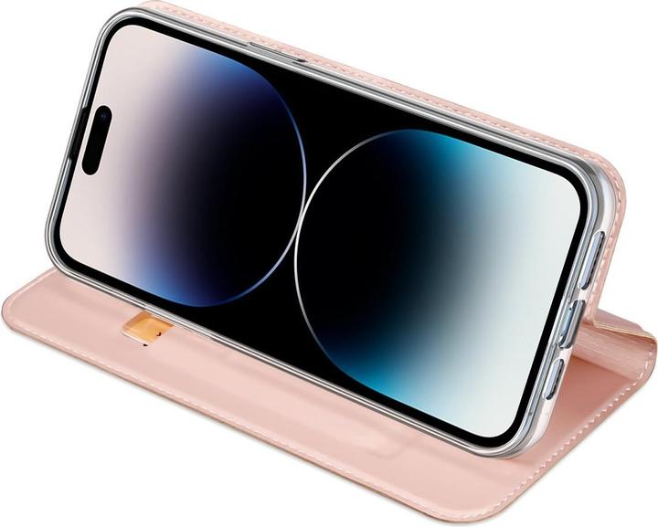 Actual product image Dux Ducis Skin Pro Wallet Case for iPhone 15 Pro Max - Pink (Apple iPhone 15 Pro Max)