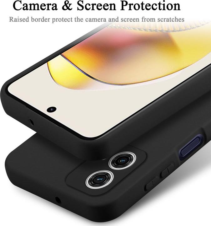 Image du produit Cadorabo Housse pour Motorola Moto G73 TPU avec protection liquide en silicone (Motorola Moto G73)