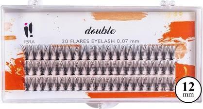 Ibra Tufts Of False Eyelashes 0.07 C-12Mm (Künstliche Wimpern)