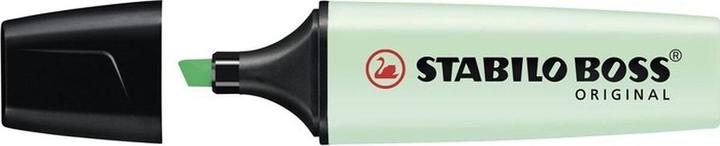 Actual product image STABILO Highlighter - BOSS ORIGINAL Pastel - Pack of 10 - Hint of mint green (Touch of mint green, 10 x)