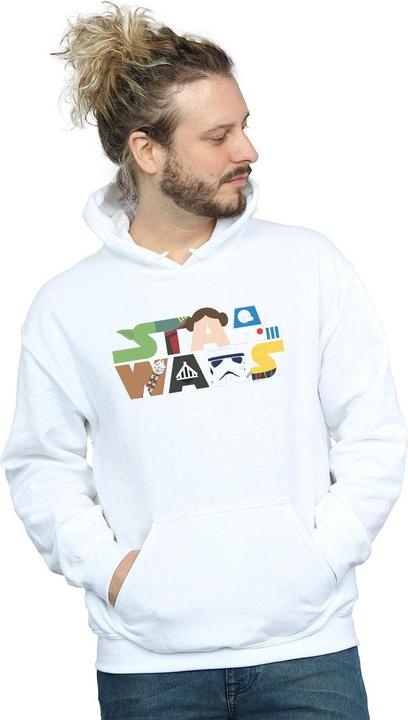Produktbild Star Wars Character Logo Kapuzenpullover (XXL)