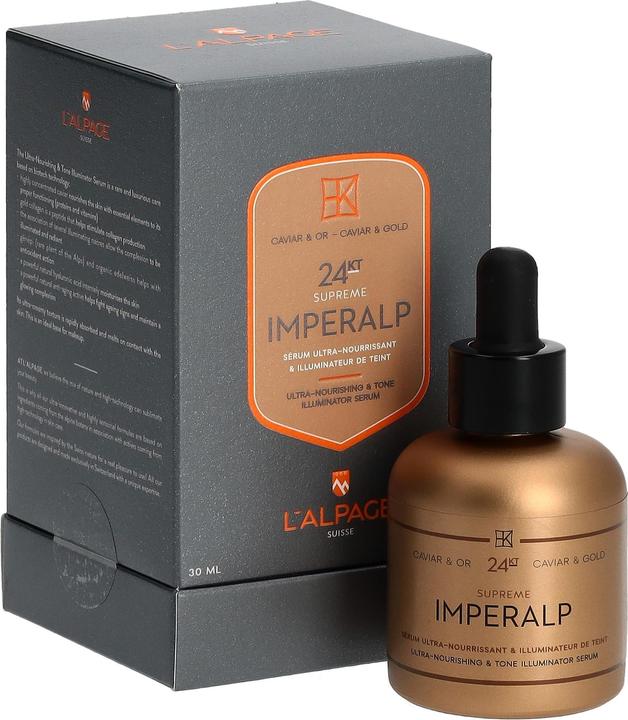 Produktbild L'Alpage Suisse L'ALPAGE Imeralp Serum strahlender Teint ultra-pflegend, 30 ml (3 ml)