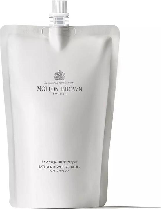 Actual product image Molton Brown Re-charge Black Pepper Bath & Shower Gel Refill (400 ml)