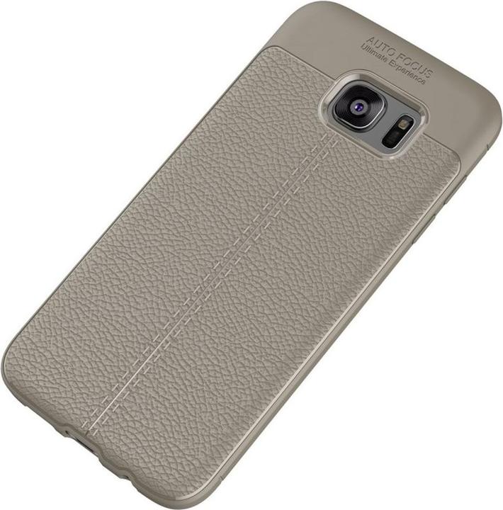 Actual product image König Design Mobile Phone Case for Samsung Galaxy S7 Protective Wallet Cover 360 Case Bumper Grey (Samsung Galaxy S7)