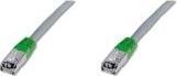 Actual product image Digitus CAT 5e F-UTP patch cable Cu PVC AWG 26/7 length 5 m color gray (F/UTP, CAT5e, 5 m)