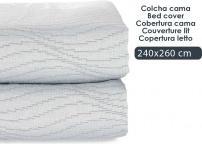 Produktbild Giftdecor Tagesdecke Graues Wasserbett 240x260cm (240 x 260 cm)