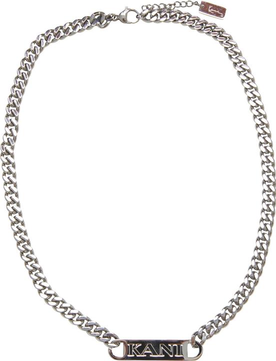 Produktbild Karl Kani KK Retro Kani Plate Cubanlink Necklace - 186075 (100% Stahl)