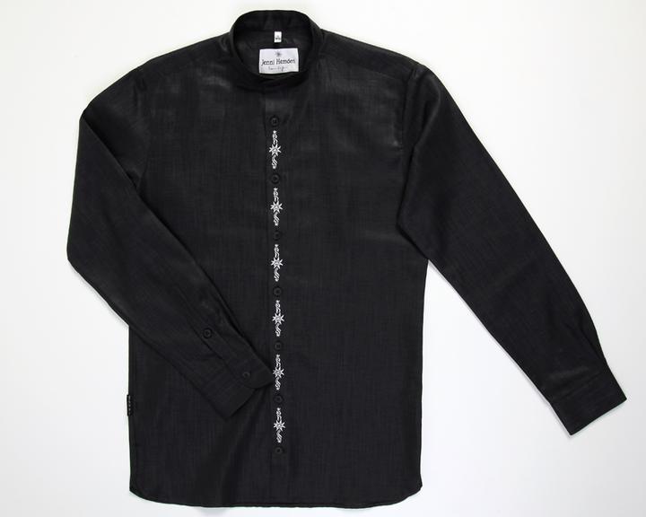 Image du produit Cottage Chic Folklorhemd Stehkragen (L)