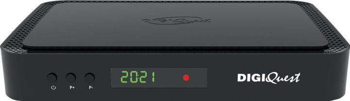 Actual product image Digiquest RICD1234 set-top box TV Cable 4K Ultra HD Black (DVB-S2, DVB-T2)