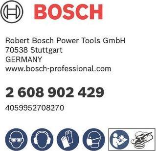 Productafbeelding Bosch Professional Schleiffolie Expert O780 (60, 80, 120, 240)