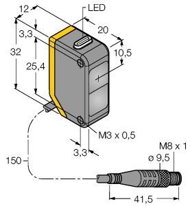 Actual product image Turck Opto-sensor (12 m)