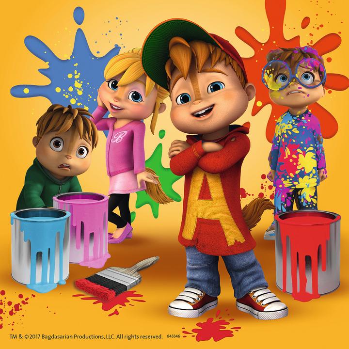 Produktbild Ravensburger Alvin und die Chipmunks (49 Teile)