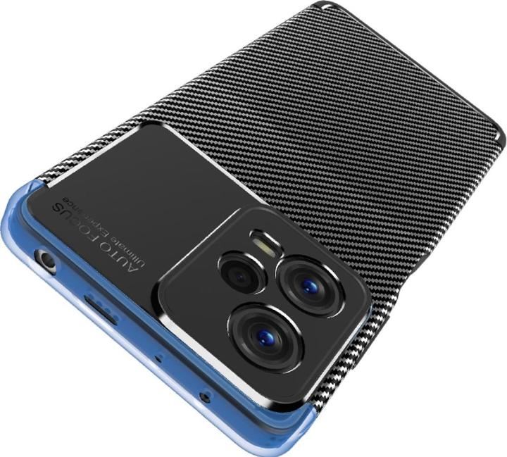 Actual product image Screenguard Xiaomi Redmi Note 12 Pro 5G Cover Carbon Design TPU Case (Xiaomi Redmi Note 12 Pro 5G)