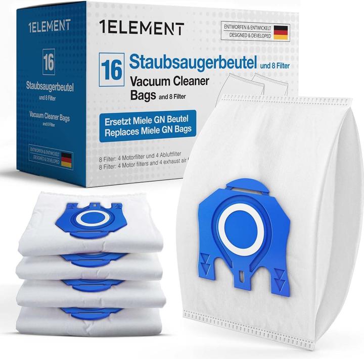 Produktbild 1Element Staubsaugerbeutel-Set (16 x)