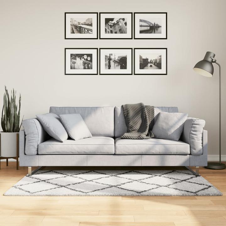 Actual product image VidaXL Shaggy high pile modern carpet (150 x 80 cm)