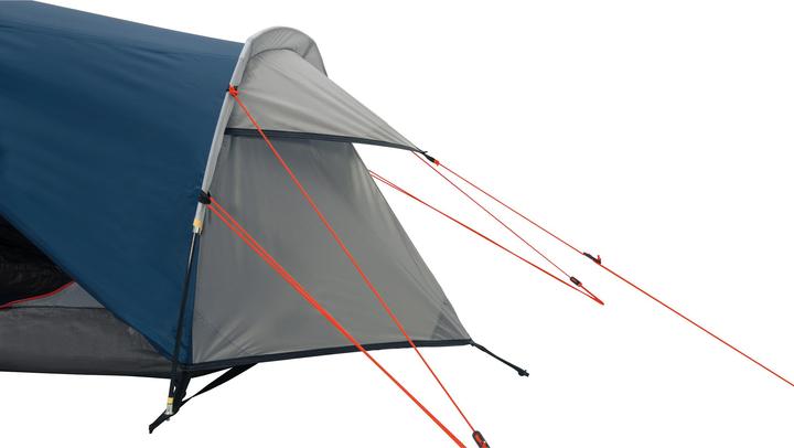 Actual product image Easy Camp Geminga 100 Compact 1 Person(s) Blue, White Tunnel Tent (Tunnel tent, 2.12 kg, 1 person)