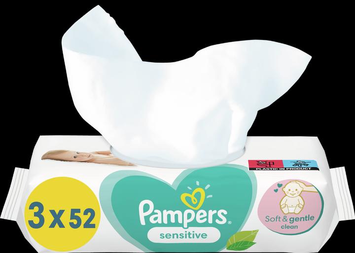 Image du produit Pampers Sensitive (156 pièce(s))