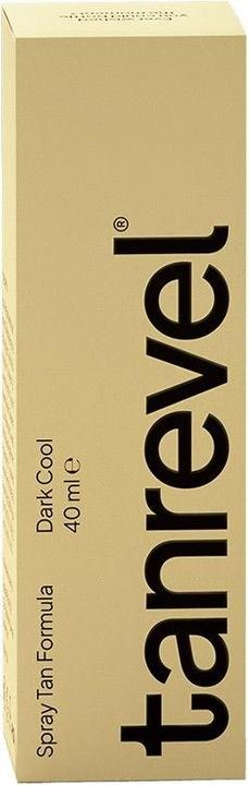 Actual product image Tanrevel ® Spray Tan Formula Dark Cool 40 ml (Self tanning spray, 40 ml)