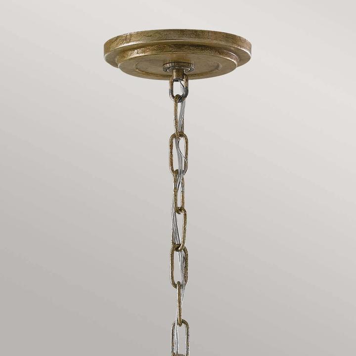 Produktbild Elstead Lighting Argento Hängeleuchte E14 3-fach Oxidiertes Blattsilber (E14)