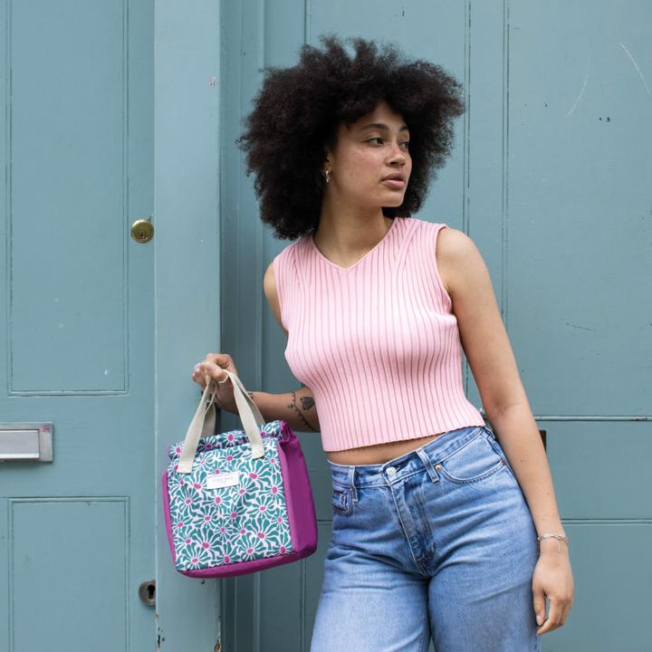 Immagine prodotto Kind Bag Borsa pranzo fiori astratti