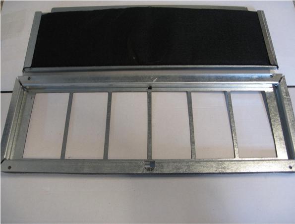 Image du produit Silverline Kulfilter, monteres bag fedtfilter, vaskbart