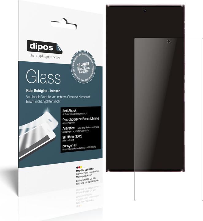 Actual product image Dipos Screen Protector Anti-Shock (2 Piece, Samsung Galaxy S22 Ultra)